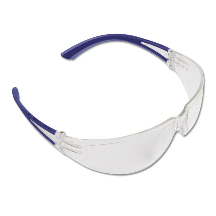 Okulary ochronne "Cortez" - 100% poliwęglan - kolor czarny, niebieski, pomarańczowy