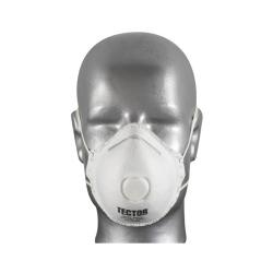 Feinstaubmaske TECTOR® - FFP 2 - mit Ventil - Norm EN 149:2001 + A1:2009 - weiß - Mindestbestellmenge 12 Stück