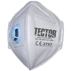 Faltmaske Tector "FFP2" - EN 149 - Maße gefaltet 15 x 15 cm - Norm: EN 149:2001 + A1:2009