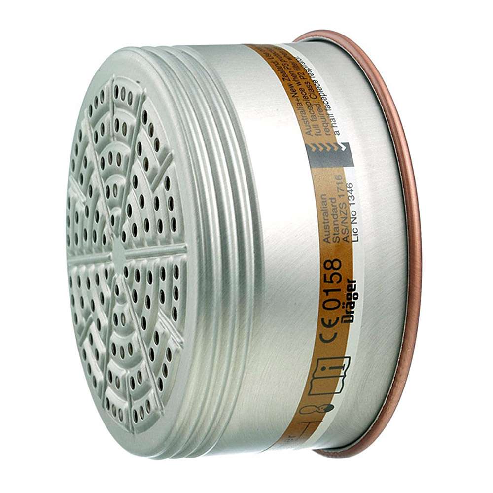 Filter für DRÄGER X-Plore Doppelfilter Atemschutzmasken - für Bajonetanschluss  - VE 2 Stück