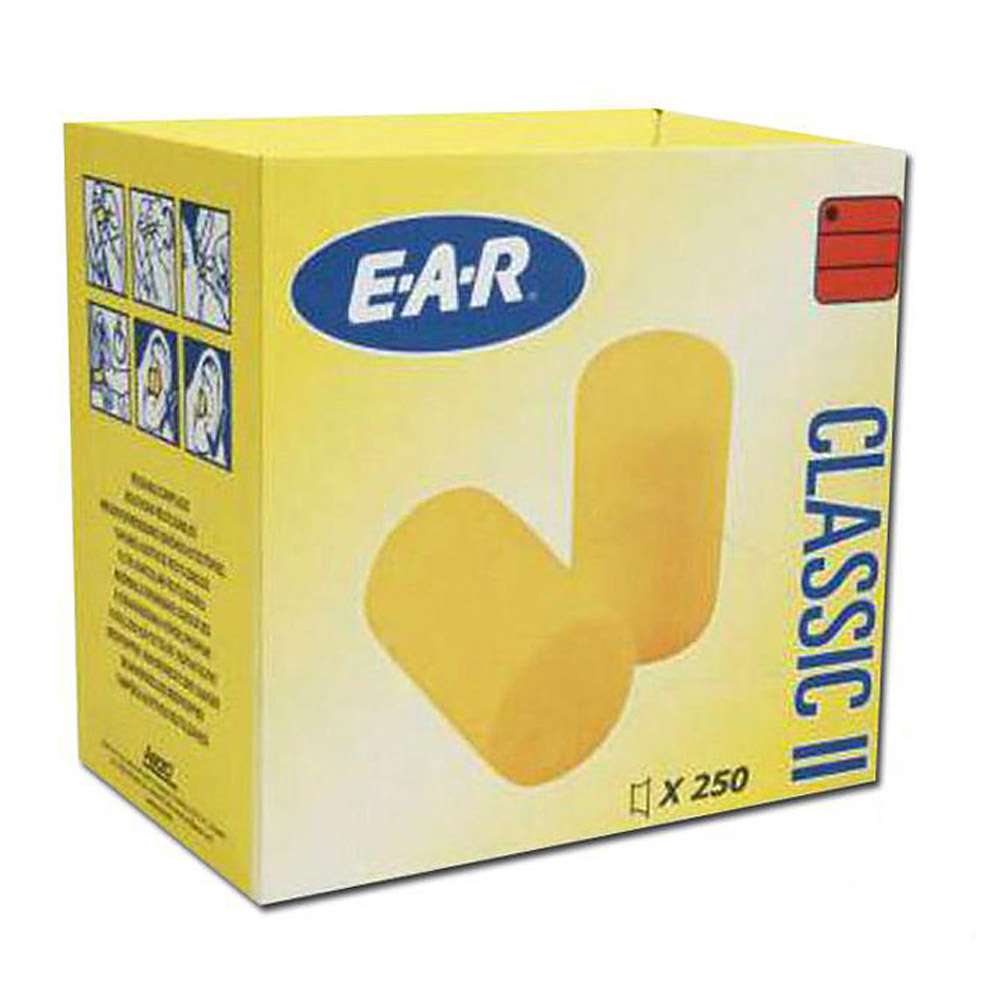 E-A-R ™ Earplugs "Classic II" - Box of 250 pairs