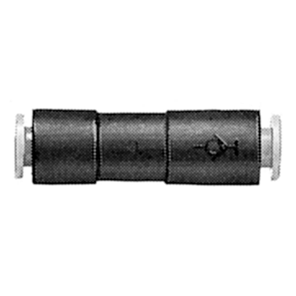 Conector KCH - plástico - recto - con válvula antirretorno - diámetro exterior de la manguera de 4 a 12 mm - unidad de embalaje 10 - Precio por unidad