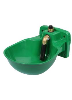Tränkebecken K75 - Polypropylen - 2,8 Liter - Wasseranschluss G 3/4" - grün