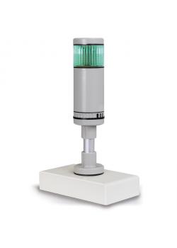 Signal lamp - with 3-color LED - with RS-232 data interface