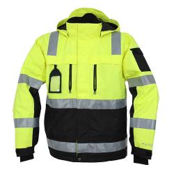 Warning Jacket - Ocean Airway Highz-Vis - warm-lined - Size S to 4XL
