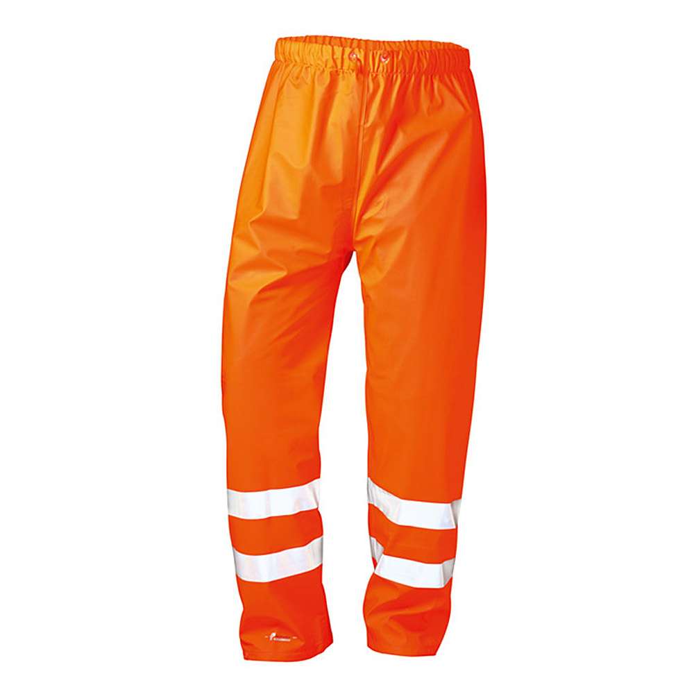 Regenbundhose "Linus" PU-Stretch - Norway - fluoreszierend Orange - Größe S-XXXL