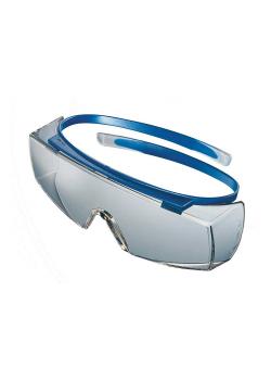 Schutzbrille Ultraflex - Überbrille - scharnierlose Bügel - blau