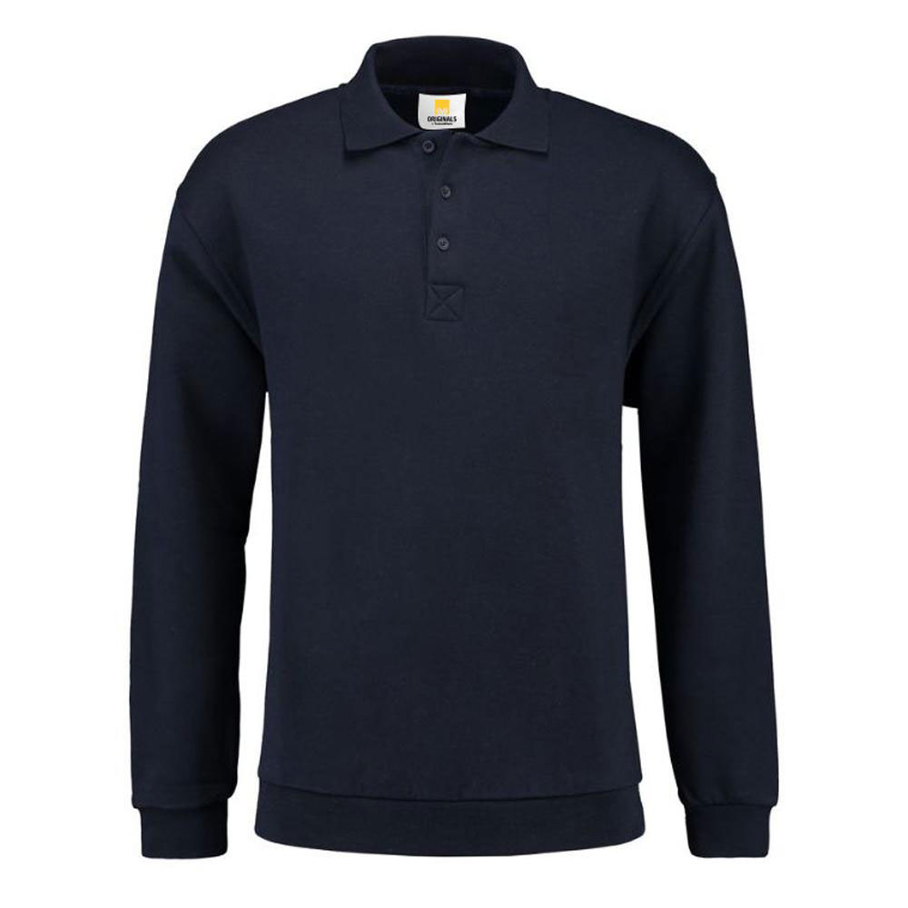 Paul Polosweater - Size S to 6 XL - navy - Unisex Polosweater