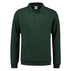 Paul Polosweater - Size S to 6 XL - dark green - Unisex Polosweater