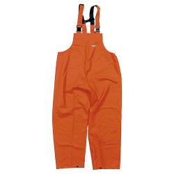Rain dungaree - Ocean - Resistant to fats, oil, blood - Size S to 3XL - Orange