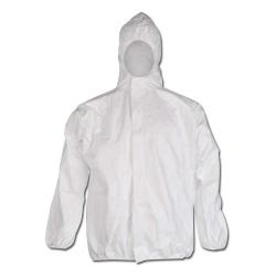 TYVEK PP33 - jakke - hvid - størrelse S til XXL - pakke med 50 - pris per pakke