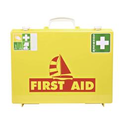 Verbandkoffer "First Aid Sailing" - gefüllt - Kunststoff