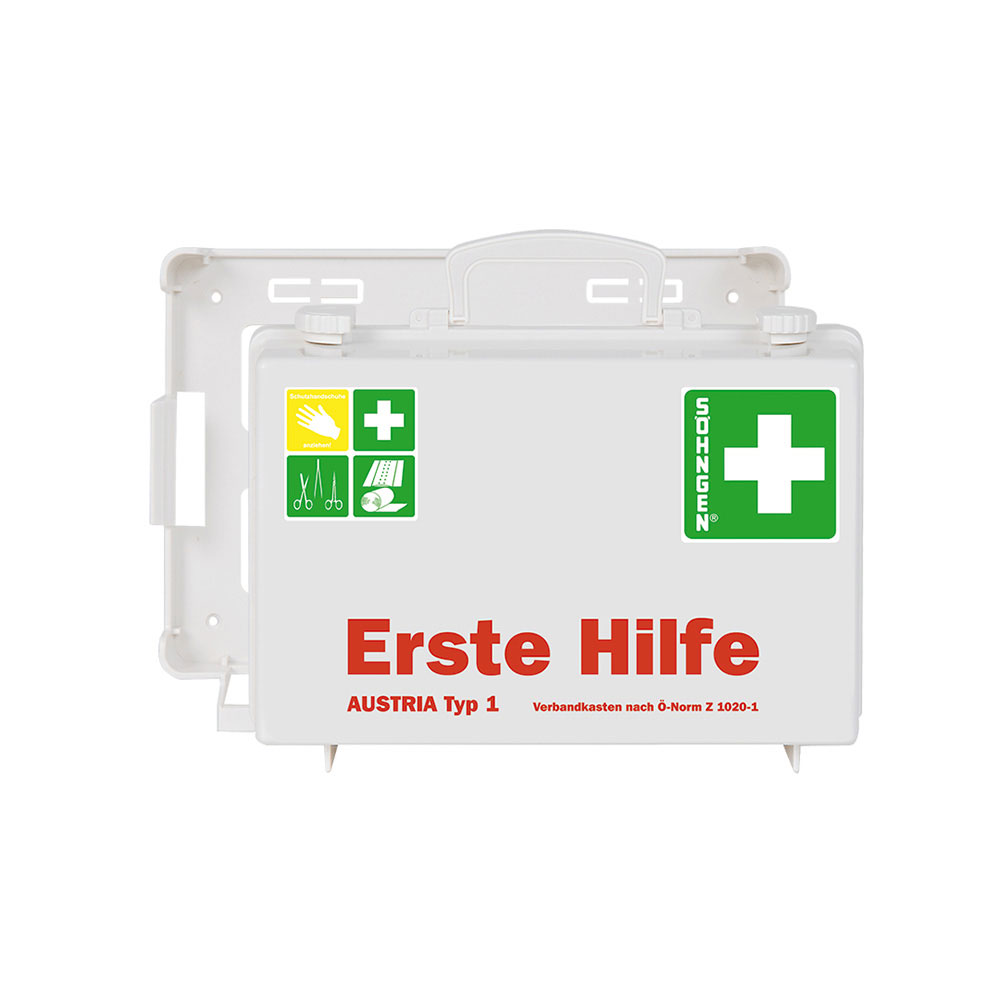 First aid kit - with filling according to Ö-Norm Z 1020-1