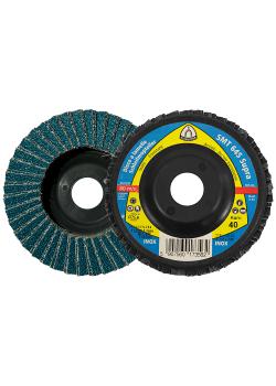 Abrasive mop discs SMT 645 - diameter 115 mm - bore 22.23 mm - grain 40 to 80 - pack of 10 - price per pack