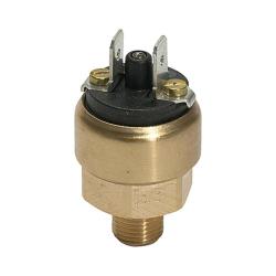 Pressure switch - Mini version - Brass - 42 V - Ambient temperature -25 °C to 85 °C - G 1/8 - Setting range 1 to 10 bar - Price per piece