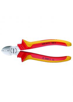 VDE stripping side cutter - sheath insulated - chrome plated