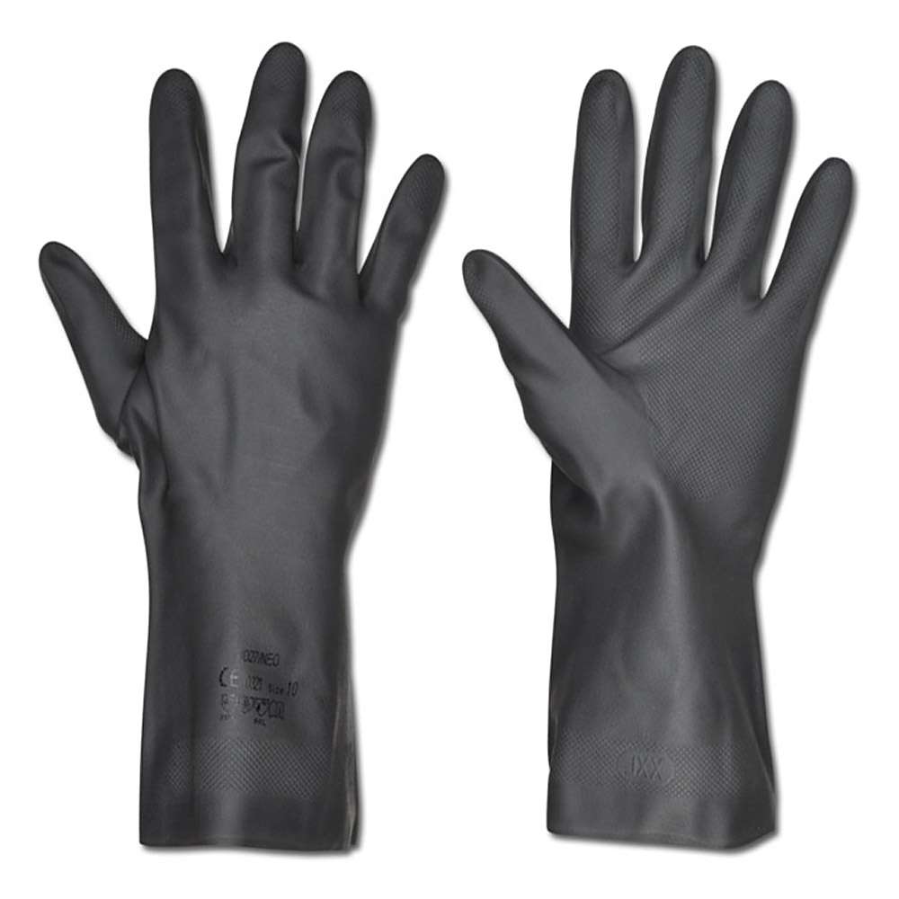 Neoprene Glove "SABLE" - black - Cat 3, Gr: 8/9/10 - FORTIS.