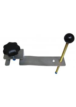 Accelerator adjustment tool - mounting at the brake pedal via clamping screw