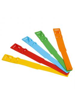 Bondage strap - plastic - 37 cm - different colors
