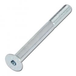 Countersunk screw - galvanized steel - M 10x40 mm - DIN7991 / ISO10642