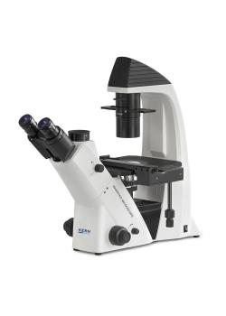 Microscope - OCM - tube trinoculaire - type d'éclairage diascopique ou épiscopique