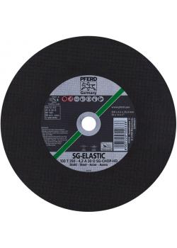 Cutting disc - PFERD SG-ELASTIC - for steel - for powerful cutters - max. 100 m / s - PU 10 pieces - price per PU