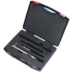 Gedore cleaning tool set - for the injector seat - for diesel engines with a flat or conical (114°) injector seal seat - price per set