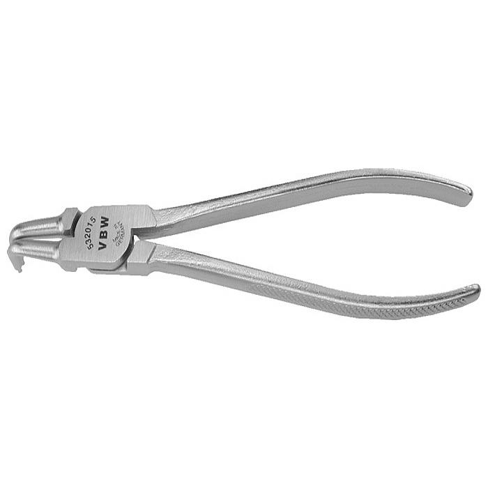 Circlip pliers 90 ° - for inner rings - CV-steel - length up to 290mm - D-Form