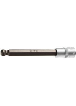 Bit insert - inner-6-Kant - with ball head - drive 12.5 mm (1/2 ") - Size 12 mm