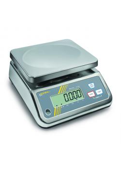 Bench scale - max. Weighing 1.5 to 25 Kg - type approval - IP 65 protected