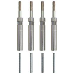 Gedore support bolt set - M7x55 mm - pin bolt length 132.5 mm - for Fiat and Opel diesel engines