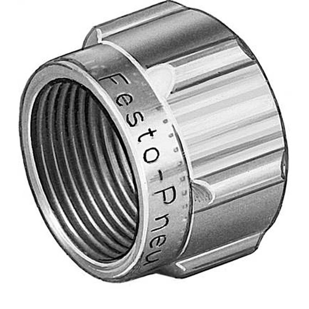 FESTO - MCK - Union nut - Wrought aluminum alloy - DN 3 to 13 mm - Thread M6 to M22 - Price per piece