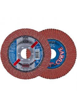 Flap disc - PFERD POLIFAN® - for non-ferrous metals - radial design - pack of 10 - price per pack