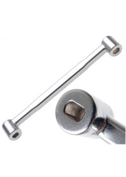 Special key for shocks - with oval pin - length 182 mm