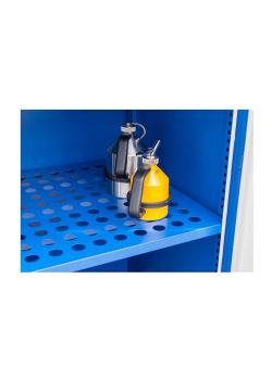 Shelf - for Securo type SC hazardous materials depot - blue