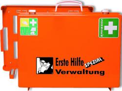 First aid case - "SPECIAL" - for various application areas - filled - filling according to DIN 13157