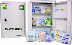 First Aid Cabinet - "NOVOLINE 2" Industry Norm Plus - Filled Acc. To DIN 13169