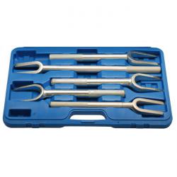 Plated fork set - 5 pieces forged version length 300/400 mm