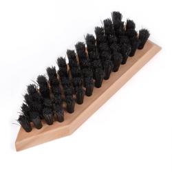 Shoe Brush "WOOD" - Dark Plastic Brushes