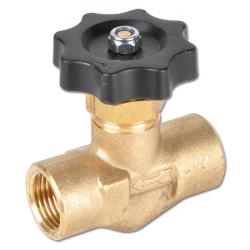 Needle shut-off valve - Brass - Female thread G 1/8" to G 2" - DN 4 to 15 - PN -0.95 to 100