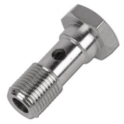 Simple Hollow-Core Screw - Nickel-Plated Brass