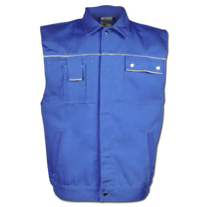 Work Vest "Canvas 320" Planam - 65% Polyester, 35% Cotton - EN 26330