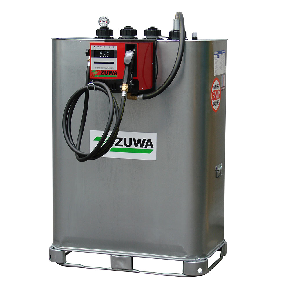 System małych zbiorników - olej napędowy i biodiesel (RME) - 990 l - 56 do 72 l/min - dopuszczenie ADR - z licznikiem i dyszą