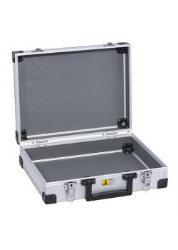 Utensilien- / pakning kuffert ALUPLUS Basic L 35 - Udvendige mål (B x D x H) 345 x 285 x 105 mm - i forskellige farver