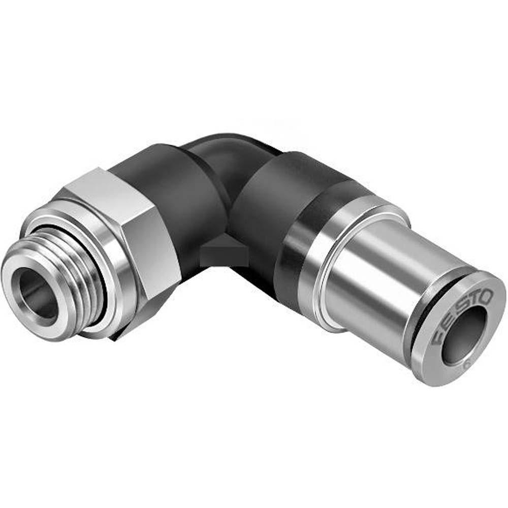 FESTO - QSKL - Push-in L-lock fitting - Standard size - G1/8 to G 1/2 - Nominal width 1.5 to 6.2 mm - Price per piece