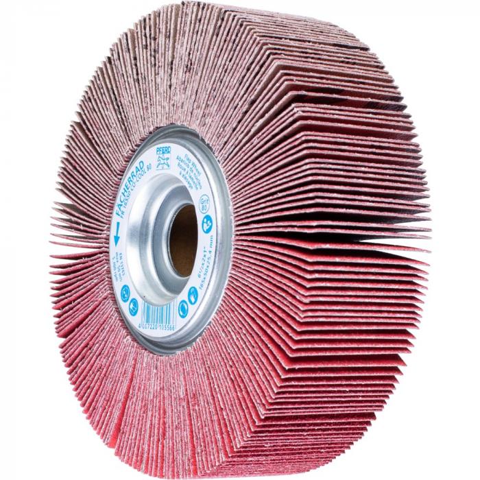 PFERD blæserhjul FR - CO-COOL - udvendig diameter 150 og 165 mm - boring diameter - 25,4 mm - kornstørrelse 40 til 120 - pakke med 2 - pris pr. Pakke