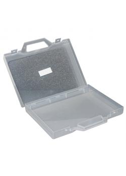 boîte à outils vide - couleur transparente - 320 x 240 x 61 mm