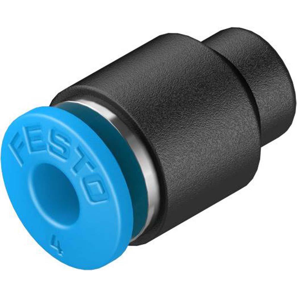 FESTO - QSC - Push-in cap - Hose outer-Ø 4 to 12 mm - Size standard - Mounting position any - Pack of 10 - Price per pack