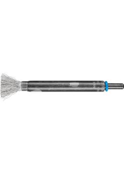 PFERD brush brush PBUL with shaft - INOX - untied - long version - outer-ø 10 mm - trimming material-ø 0.20 and 0.30 mm - pack of 10 - price per pack