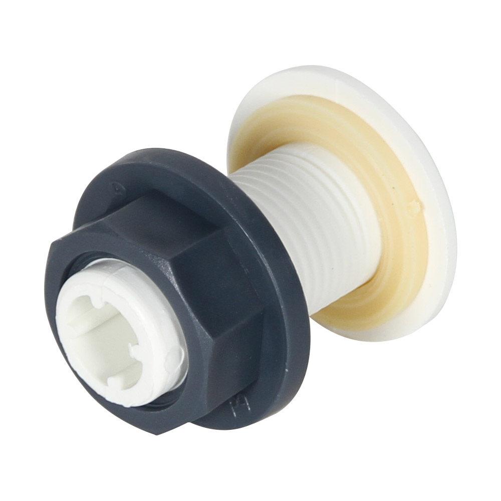 Container connection - polypropylene - EPDM seal - AG G 1/2 "to G 1" - DN 13.5 to 24